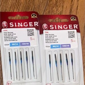 Singer Denim Sewing Machine Needles